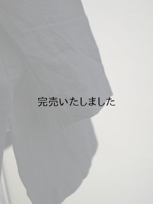 画像8: jujudhau(ズーズーダウ) BOTH SIDE TUNIC-ボスサイドチュニック-ウールコットンブラック