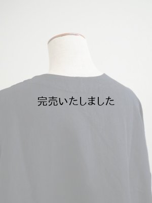 画像9: jujudhau(ズーズーダウ) BOTH SIDE TUNIC-ボスサイドチュニック-ウールコットンブラック