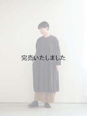 画像13: jujudhau(ズーズーダウ) BUTTON DRESS-ボタンドレス- ブラウン