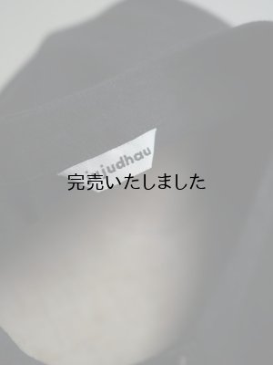 画像14: jujudhau(ズーズーダウ) BUTTON DRESS-ボタンドレス- ウールコットンブラック