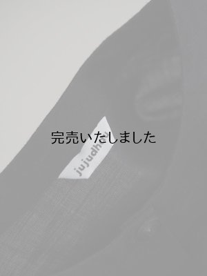 画像12: jujudhau(ズーズーダウ) BUTTON DRESS-ボタンドレス-ブラック