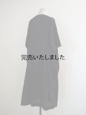 画像3: jujudhau(ズーズーダウ) BUTTON DRESS-ボタンドレス-ブラック