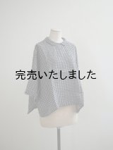 jujudhau(ズーズーダウ) PRIMP SHIRTS-プリンプシャツ- ギンガムチェック