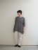 画像25: jujudhau(ズーズーダウ) SMALL NECK SHIRTS-スモールネックシャツ- ギンガムチェック