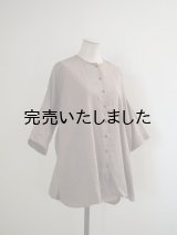 jujudhau(ズーズーダウ) UNCLE SHIRTS-アンクルシャツ- ベージュ