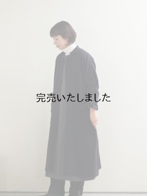 画像1: jujudhau(ズーズーダウ) WORK COAT-ワークコート-ブラック