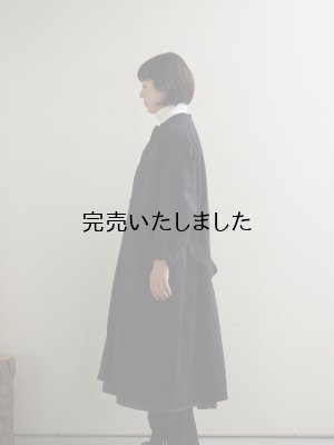 画像2: jujudhau(ズーズーダウ) WORK COAT-ワークコート-ブラック