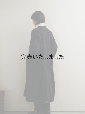 画像3: jujudhau(ズーズーダウ) WORK COAT-ワークコート-ブラック