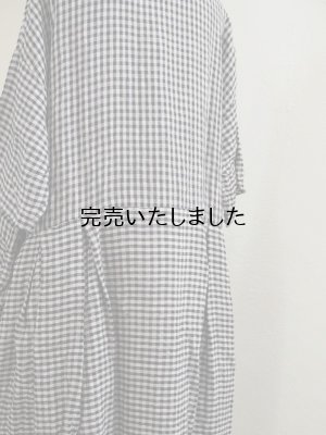 画像16: jujudhau(ズーズーダウ) BUTTON DRESS-ギンガムチェック