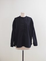  jujudhau(ズーズーダウ) 12BUTTON SHIRTS-12ボタンシャツ-ブラック