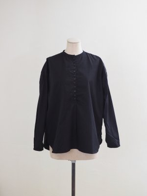 画像1:  jujudhau(ズーズーダウ) 12BUTTON SHIRTS-12ボタンシャツ-ブラック