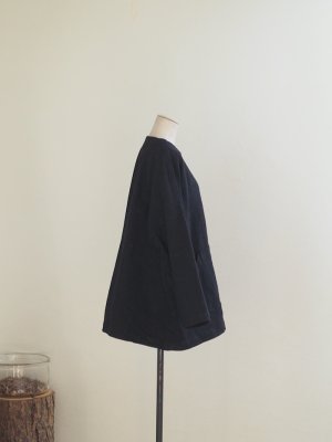 画像4: jujudhau(ズーズーダウ) POCKET JACKET BLACK DENIM