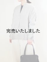 jujudhau(ズーズーダウ) 12BUTTON SHIRTS-12ボタンシャツ-リネンナチュラル