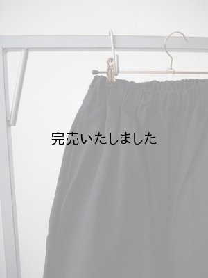 画像4: jujudhau(ズーズーダウ) WIDE PANTS-ワイドパンツ-キャンバスブラック