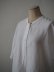 画像5: jujudhau(ズーズーダウ) STAND COLLAR DRESS-スタンドカラードレス- LINEN COTTON WHITE