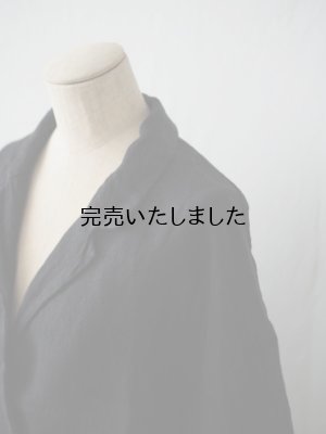 画像6: jujudhau(ズーズーダウ) TAILORED JACKET-テイラードジャケット- LINEN H.B.BLACK
