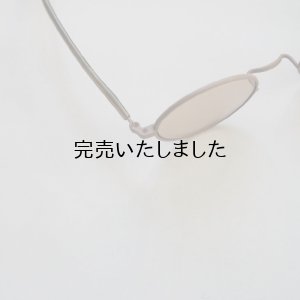 画像2: kearny eye wear(カーニーアイウェア) gravel-1 green stone×beige(coarse tea lens)
