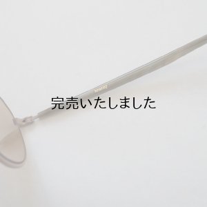 画像6: kearny eye wear(カーニーアイウェア) gravel-1 green stone×beige(coarse tea lens)
