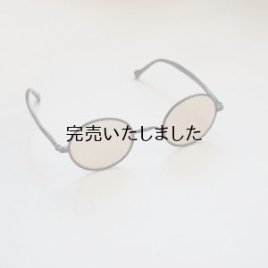 画像1: kearny eye wear(カーニーアイウェア) gravel-1 marble stone×dark green(coarse tea lens)