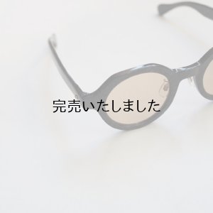 画像3: kearny eye wear(カーニーアイウェア) gravel-5 black stone(coarse tea lens)