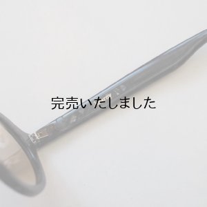 画像6: kearny eye wear(カーニーアイウェア) gravel-5 black stone(coarse tea lens)