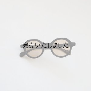 画像9: kearny eye wear(カーニーアイウェア) gravel-5 black stone(coarse tea lens)