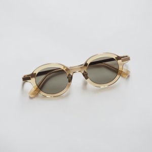 画像1: kearny eye wear(カーニーアイウェア) "acekearny" saint amber×gold(gray lens)