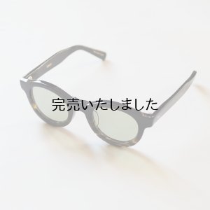 画像1: kearny eye wear(カーニーアイウェア) darsena black×green(green lens)