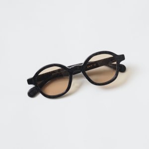 画像2: kearny eye wear(カーニーアイウェア) gravel-9 black stone(coarse tea lens)