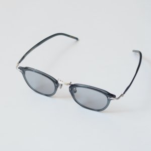 画像1: kearny eye wear(カーニーアイウェア) "acekearny" wilbur II deep gray×silver(gray lens)