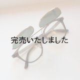 kearny eye wear(カーニーアイウェア) coit + clipon clear gray