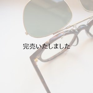 画像6: kearny eye wear(カーニーアイウェア) coit + clipon chocorate demi