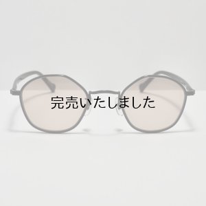 画像10: kearny eye wear(カーニーアイウェア) gravel-8 black stone×dark brown(coarse tea lens)