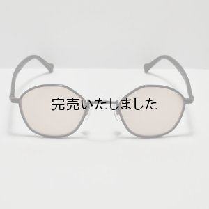 画像11: kearny eye wear(カーニーアイウェア) gravel-8 black stone×dark brown(coarse tea lens)