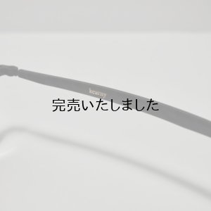 画像8: kearny eye wear(カーニーアイウェア) gravel-8 black stone×dark brown(coarse tea lens)