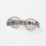 kearny eye wear(カーニーアイウェア) gravel-9 black stone(coarse tea lens)
