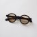 画像1: kearny eye wear(カーニーアイウェア) gravel-9 black stone(coarse tea lens) (1)