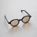 画像2: kearny eye wear(カーニーアイウェア) gravel-9 black stone(coarse tea lens)