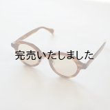 kearny eye wear(カーニーアイウェア) gravel-5 brown stone(coarse tea lens)