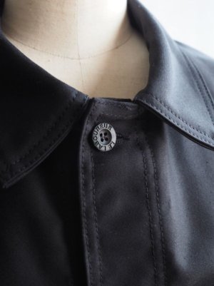 画像9: Le Laboureur(ルラブルール)-VESTON-カバーオールジャケット ブラックモールスキン