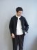 画像1: LA MOND(ラモンド) NOBLE WOOL CARDIGAN JACKET-ブラック (1)