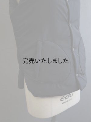 画像12: LE TRICOT DE LA MER -WADDED GILET-中綿入りライナーベスト ブラック