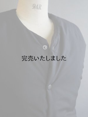 画像14: LE TRICOT DE LA MER -WADDED GILET-中綿入りライナーベスト ブラック