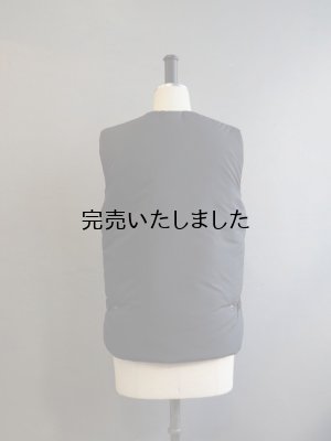画像6: LE TRICOT DE LA MER -WADDED GILET-中綿入りライナーベスト ブラック