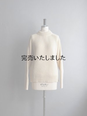 画像4: LE TRICOT DE LA MER(ル トリコ デラ メール) OILED FISHERMAN-オイルドフィッシャーマンセーター エクル
