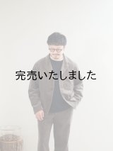 ENDS and MEANS(エンズアンドミーンズ) Work Jacket グレーカーキ