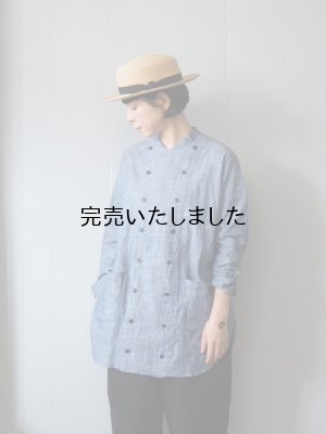 画像1: MANUFACTURES & CO.(マニュファクチャーズアンドコー) WORKERS DOUBLE SHIRT INDIGO