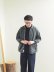 画像1: allinone(オールインワン) SMOCK GROWTH タイプライター チャコール(XLサイズ追加) (1)