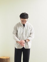 allinone(オールインワン) FLYING KIWI shirts old check ホワイトチェック