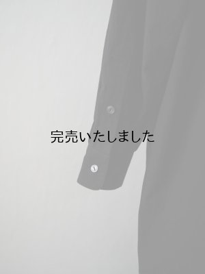 画像11: pub(ピューブ) コットンワッシャー シャツワンピース ブラック